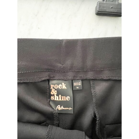 NWT Reitmans Pants - Black Size 14 - Picture 5 of 7